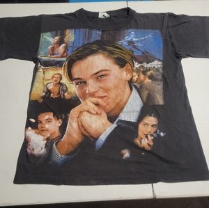 Vintage Leonardo dicaprio single stitch shirt Romeo juliet size Medium